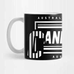 canbera city building Mug